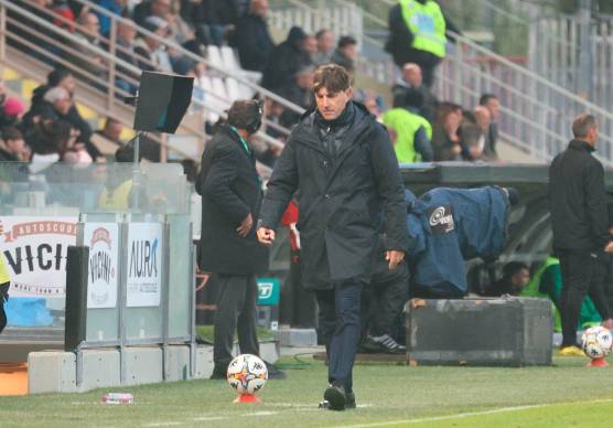 L’allenatore del Cesena Michele Mignani (Zanotti)