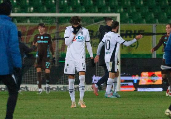 Un deluso Riccardo Ciervo al termine di Cesena-Empoli