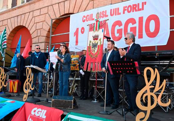 Forlì, in piazza per il Primo Maggio