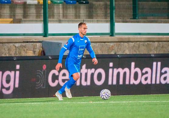 Luca Ercolani ha vestito la maglia del Forlì nelle giovanili e ora è un punto fermo della difesa della Pianese