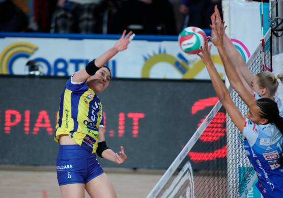 Volley A1 donne, Omag sconfitta a Novara (3-1)