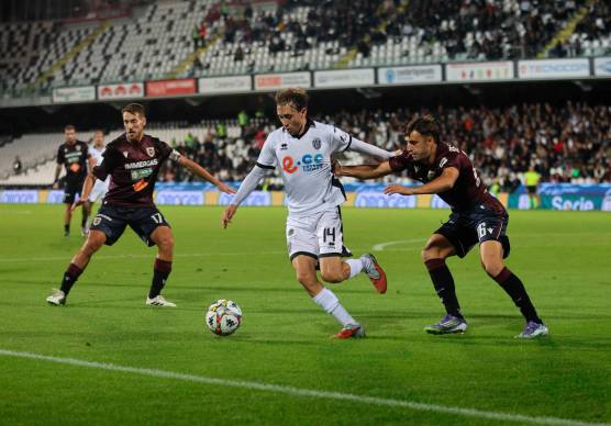 Tommaso Berti in Cesena-Reggiana (foto Gianmaria Zanotti)