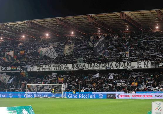 I tifosi del Cesena contro il divieto di trasferta a Padova. La Curva Mare: “Sabato saremo a Villa Silvia a caricare la squadra”