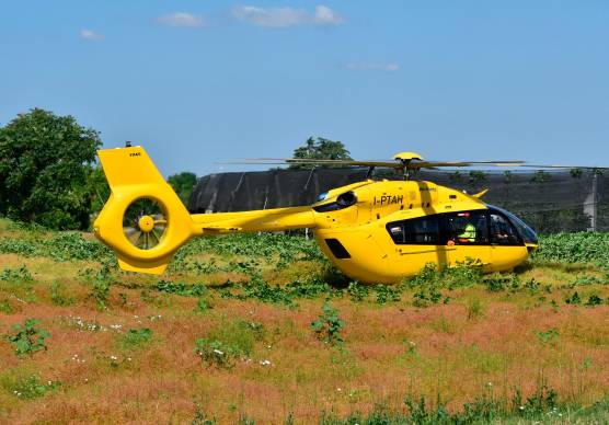 Sul posto era stata attivata anche l’elimedica (Archivio)