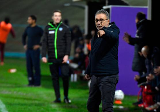 L’allenatore biancorosso Alessandro Miramari indica che la strada è quella giusta foto FABIO BLACO
