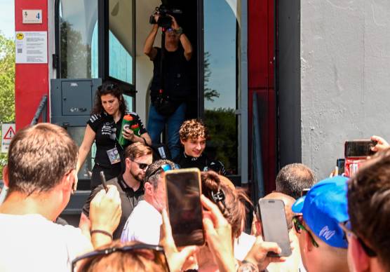 Antonelli all’autodromo di Imola nei mesi scorsi (foto mmph)