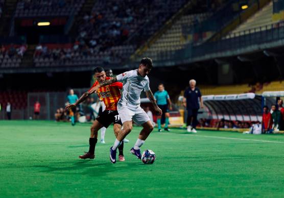 Matteo Maggio ha realizzato lo 0-2 giallorosso - Foto Chianese