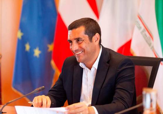 Il presidente della Regione Emilia-Romagna Michele De Pascale