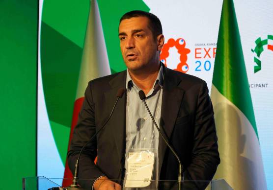 Il presidente della Regione Emilia-Romagna, Michele De Pascale