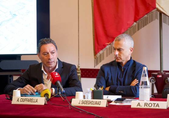L’imprenditore Ciuffarella e il sindaco Sadegholvaad