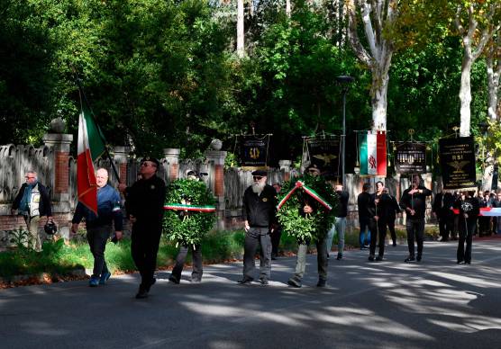 Predappio, circa 800 persone all’anniversario della Marcia su Roma FOTOGALLERY