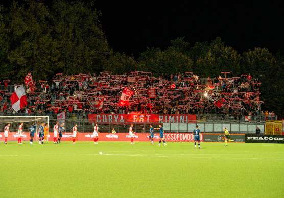 Gli ultras del Rimini a Vitaglione: “Perché non esce allo scoperto?”