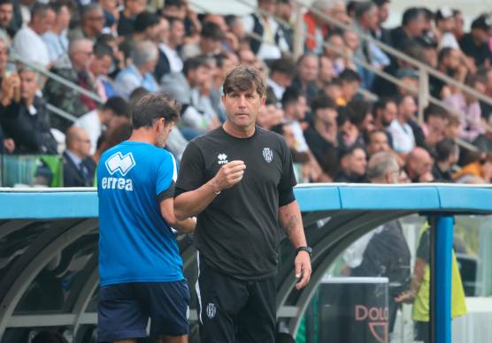 L’allenatore del Cesena Michele Mignani (Zanotti)