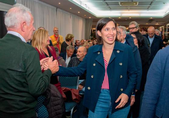 La segretaria del Partito Democratico Elly Schlein