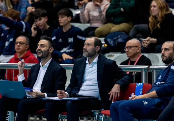 A sinistra l’ex vice coach ravennate Saverio Di Lascio