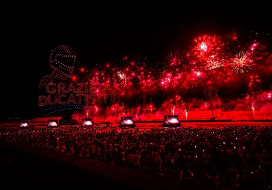 La grande festa del centenario Ducati