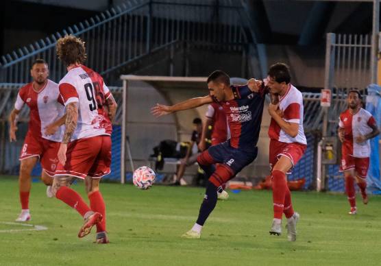 Il Forlì va sotto, sorpassa ma si fa raggiungere: a San Benedetto finisce 2-2