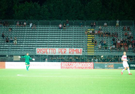 Rimini senza tifosi al seguito per due mesi: trasferte vietate dopo i sequestri di Campobasso