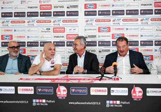 Da sinistra Giuseppe Fabbri, Luigi Garelli, Giancarlo Nicosanti e Riccardo Pinza