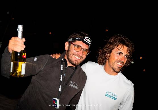 La festa con Matteo Sericano all’arrivo