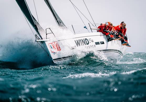 Il Grand Solei 44 Performance durante una regata