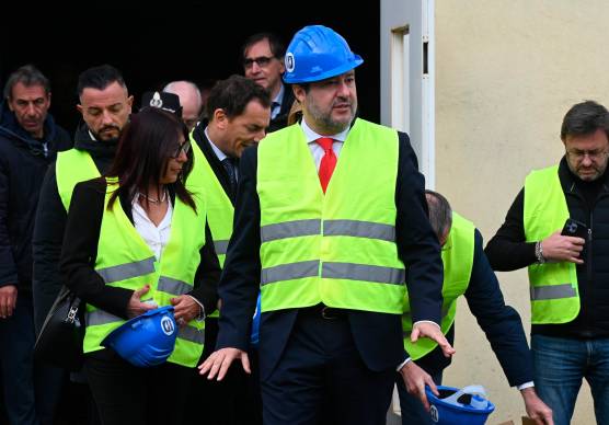 Il ministro delle Infrastrutture e dei Trasporti Matteo Salvini