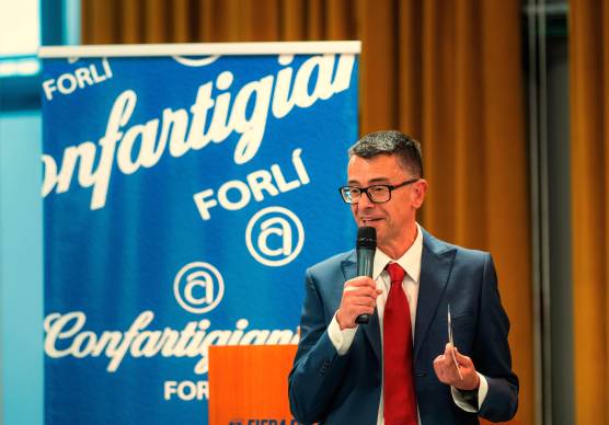 Mauro Collina, segretario di Confartigianato Forlì