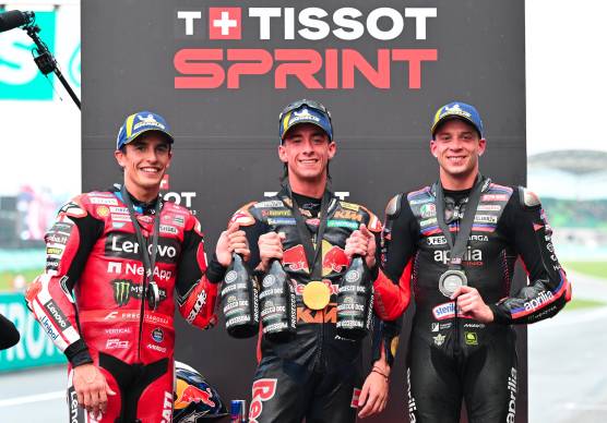 MotoGp, Sprint Race: in Malesia, Bezzecchi si prende il 3° posto alle spalle di Acosta e Marc Marquez