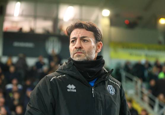 Il vice allenatore del Cesena Simone Vergassola (foto Zanotti)