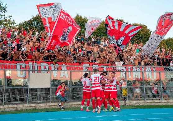 Fratta Terme-Rimini: divieto di trasferta per i tifosi biancorossi