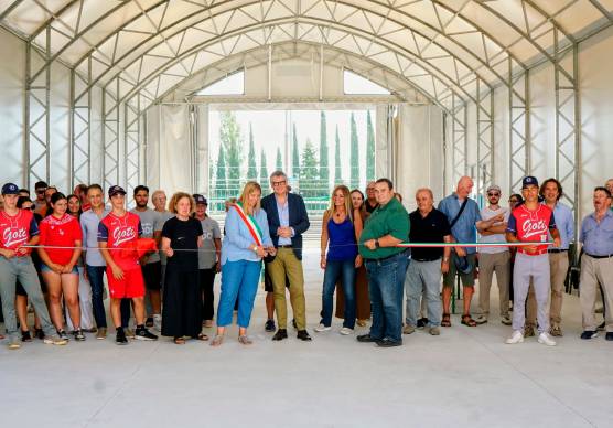 Baseball, un nuovo tunnel di battuta per il “Casadio” di Godo
