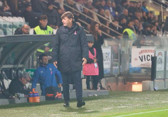 L’allenatore del Cesena Michele Mignani