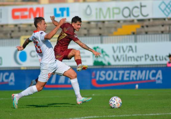 La rete di Matteo Maggio contro il Campobasso