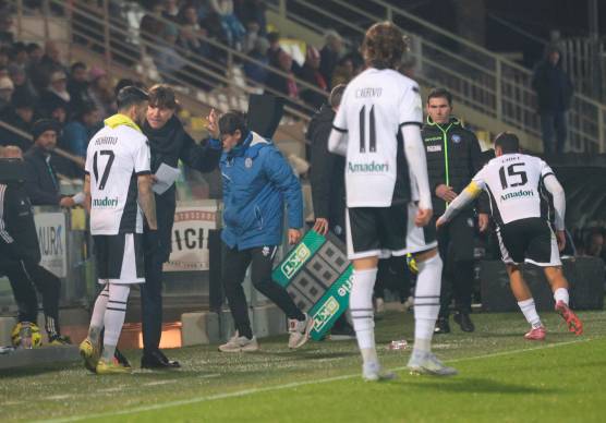 Michele Mignani con Manolo Adamo (Zanotti)