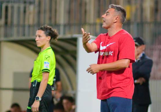 L’allenatore del Ravenna Marco Marchionni (Fiorentini)