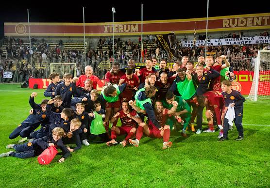 I giallorossi di Mandorlini cercheranno il salto in B attraverso i play-off (Fiorentini)
