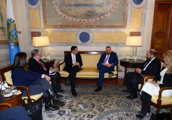 Uno dei precedenti incontri fra Regione e San Marino