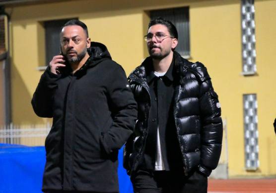 Ulisse Savini, proprietario dell’Imolese attraverso la società lituana Uab Futbolo Investicijia, e Giovanni Tarantino che ha fornito i soldi necessari al club per portare a termine la stagione e che dovrebbe partecipare all’asta foto mmph