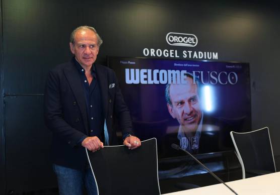 Filippo Fusco nel giorno della presentazione alla stampa (foto Gianmaria Zanotti)