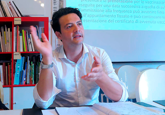 L’assessore ai Lavori Pubblici Mattia Morolli