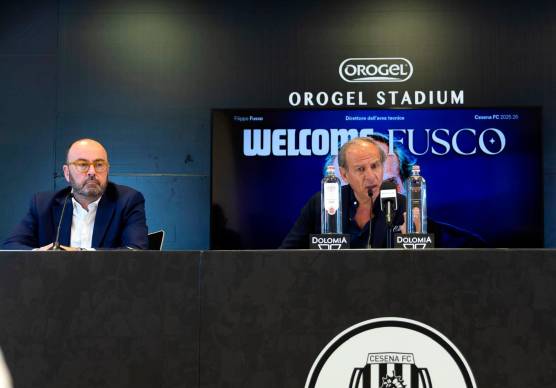 Il direttore generale Corrado Di Taranto con il direttore sportivo Filippo Fusco