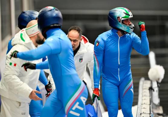 Bilotti esultante agli ultimi Giochi