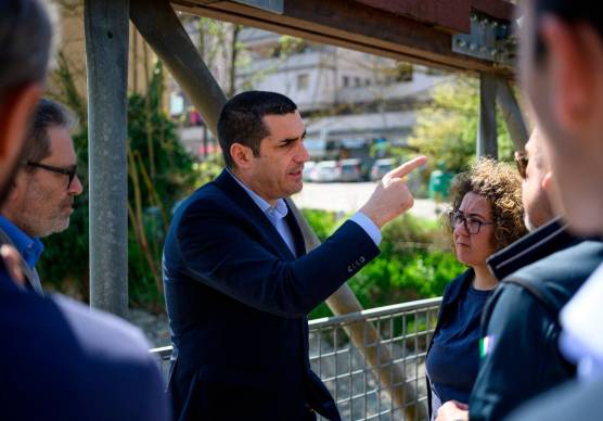 Il presidente della Regione Michele De Pascale