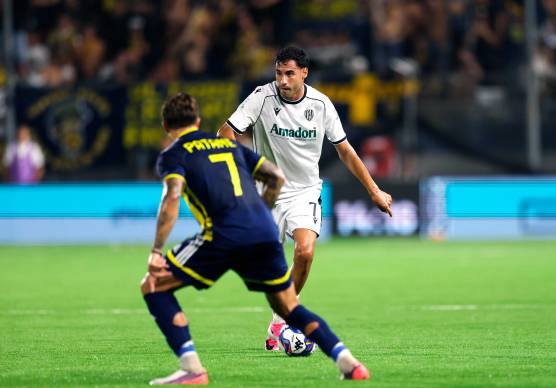 Gianluca Frabotta contro la Juve Stabia ha sprintato 17 volte per 456 metri oltre i 25 chilometri orari: un dato da calciatore di Champions League (Rega)