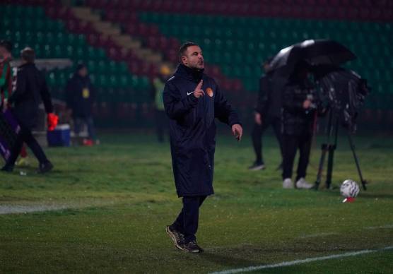 L’allenatore del Ravenna Marco Marchionni a Terni