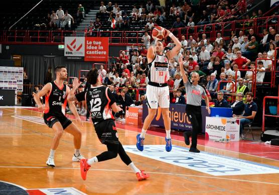 Toni Perkovic autore di un debutto perfetto sabato scorso contro Cento foto fabio blaco