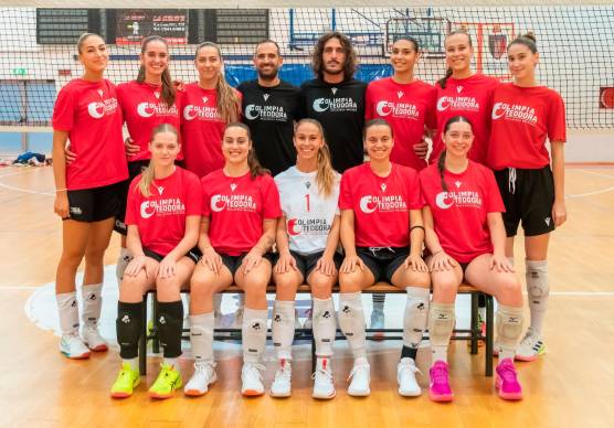 La formazione dell’Olimpia Teodora Ravenna