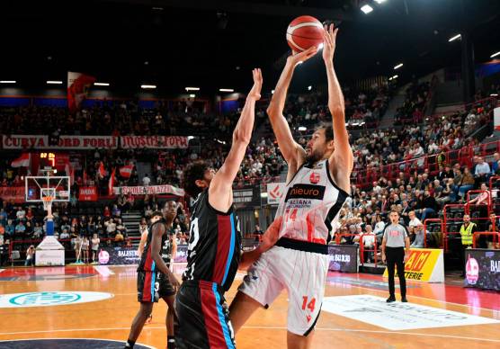 “Dada” Pascolo al tiro nel match di domenica contro Rieti (foto Blaco)