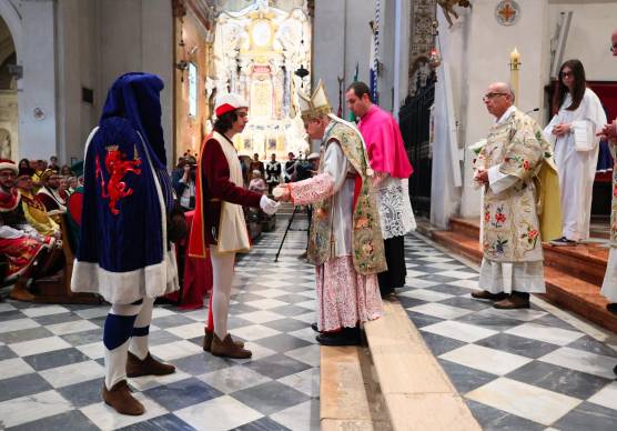 La cerimonia ieri in Duomo FOTO MMPH