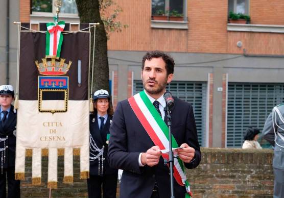 Il sindaco di Cesena Enzo Lattuca